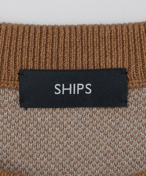 SHIPS / シップス ニット・セーター | SHIPS: 〈洗濯機可能〉チェック コットンカシミヤ クルーネック | 詳細10