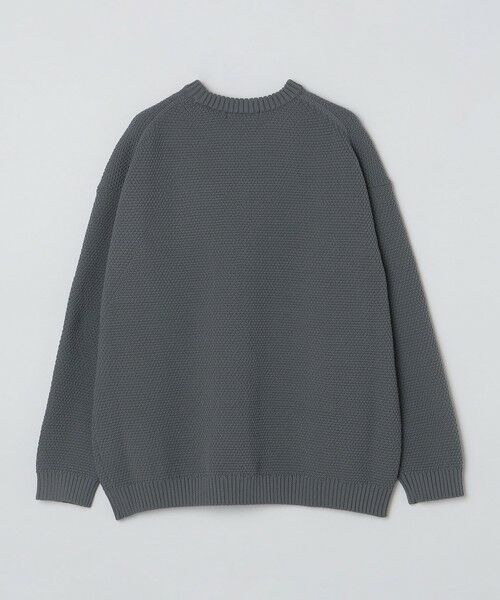 SHIPS / シップス ニット・セーター | 【WEB限定】SHIPS: ワンポイントロゴ ビッグシルエット レイヤード ニット（ニット+ロンT） | 詳細7