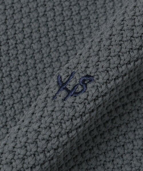 SHIPS / シップス ニット・セーター | 【WEB限定】SHIPS: ワンポイントロゴ ビッグシルエット レイヤード ニット（ニット+ロンT） | 詳細11