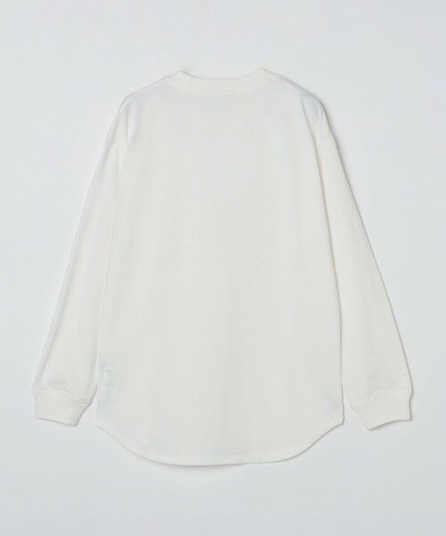 SHIPS / シップス ニット・セーター | 【WEB限定】SHIPS: ワンポイントロゴ ビッグシルエット レイヤード ニット（ニット+ロンT） | 詳細13