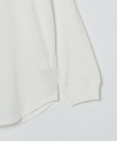 SHIPS / シップス ニット・セーター | 【WEB限定】SHIPS: ワンポイントロゴ ビッグシルエット レイヤード ニット（ニット+ロンT） | 詳細15