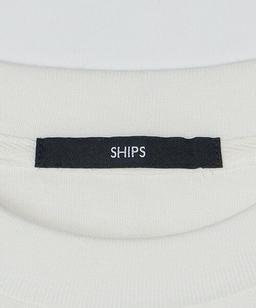 SHIPS / シップス ニット・セーター | 【WEB限定】SHIPS: ワンポイントロゴ ビッグシルエット レイヤード ニット（ニット+ロンT） | 詳細16