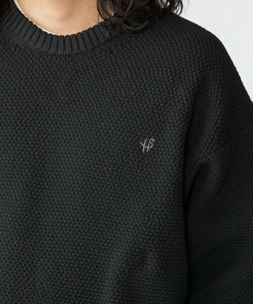 SHIPS / シップス ニット・セーター | 【WEB限定】SHIPS: ワンポイントロゴ ビッグシルエット レイヤード ニット（ニット+ロンT） | 詳細28