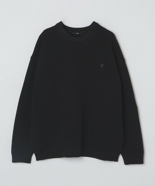 SHIPS / シップス ニット・セーター | 【WEB限定】SHIPS: ワンポイントロゴ ビッグシルエット レイヤード ニット（ニット+ロンT） | 詳細30