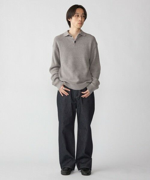 SHIPS / シップス ニット・セーター | City Ambient Products: ソフト ヤーン カルゼ ニットポロ | 詳細7