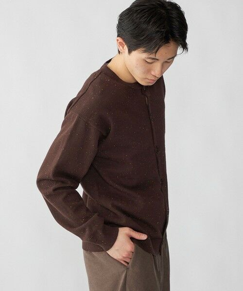 SHIPS / シップス カーディガン・ボレロ | City Ambient Products: カラー ネップ クルーネック カーディガン | 詳細14