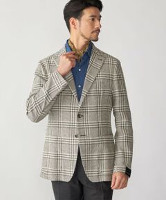 SHIPS / シップス テーラードジャケット | TAGLIATORE: コットン メッシュ グレンチェック ジャケット