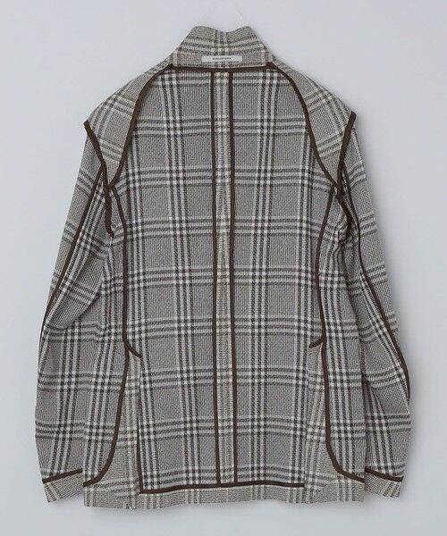 SHIPS / シップス テーラードジャケット | TAGLIATORE: コットン メッシュ グレンチェック ジャケット | 詳細14