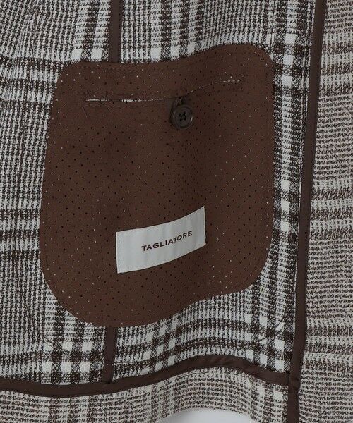 SHIPS / シップス テーラードジャケット | TAGLIATORE: コットン メッシュ グレンチェック ジャケット | 詳細19