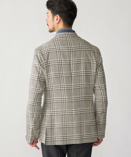 SHIPS / シップス テーラードジャケット | TAGLIATORE: コットン メッシュ グレンチェック ジャケット | 詳細4