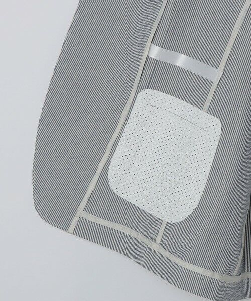 SHIPS / シップス テーラードジャケット | TAGLIATORE: ライト シアサッカー ストライプ ジャケット | 詳細15