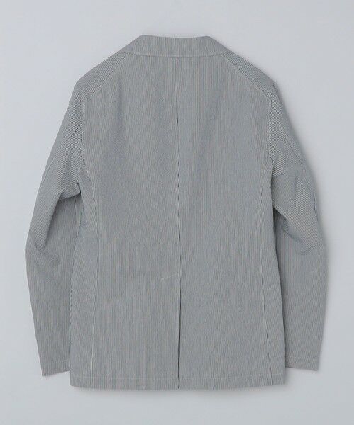 SHIPS / シップス テーラードジャケット | TAGLIATORE: ライト シアサッカー ストライプ ジャケット | 詳細9