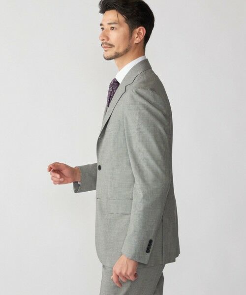 SHIPS / シップス テーラードジャケット | SHIPS:〈FUNCTION/洗濯機可能〉ウォッシャブル ハウンドトゥース ジャケット(セットアップ対応) | 詳細4