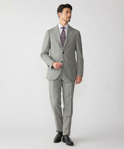 SHIPS / シップス テーラードジャケット | SHIPS:〈FUNCTION/洗濯機可能〉ウォッシャブル ハウンドトゥース ジャケット(セットアップ対応) | 詳細7