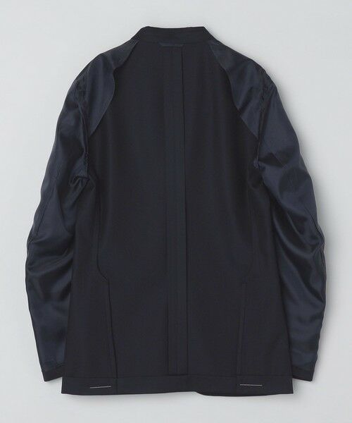 SHIPS / シップス テーラードジャケット | SHIPS:〈セットアップ対応/洗濯機可能〉サージ ウォッシャブル ツイル ジャケット | 詳細10