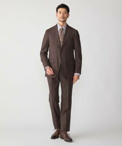 SHIPS / シップス セットアップ | Valditaro: ウール ブラウン ソリッド スーツ