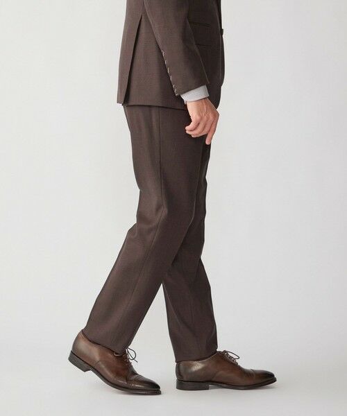 SHIPS / シップス セットアップ | Valditaro: ウール ブラウン ソリッド スーツ | 詳細11
