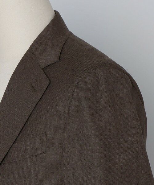 SHIPS / シップス セットアップ | Valditaro: ウール ブラウン ソリッド スーツ | 詳細16