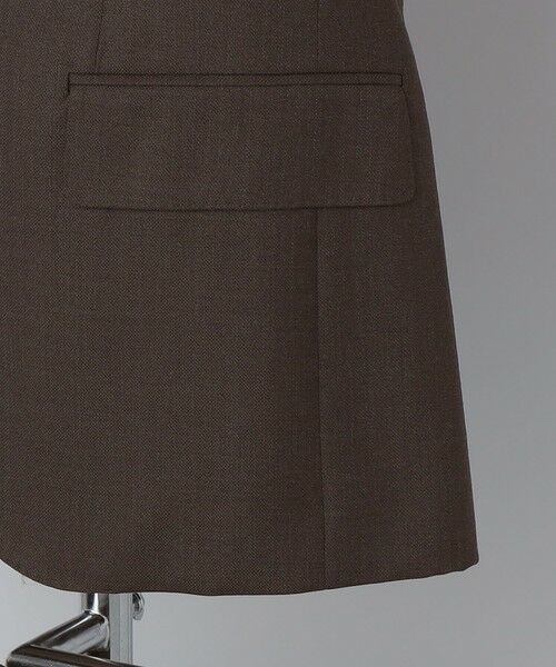 SHIPS / シップス セットアップ | Valditaro: ウール ブラウン ソリッド スーツ | 詳細17