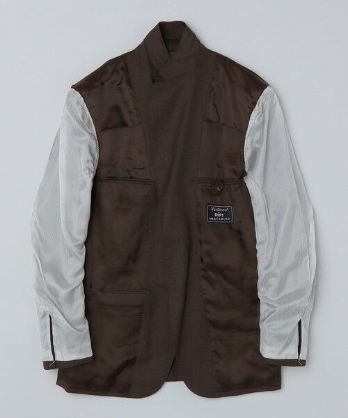 SHIPS / シップス セットアップ | Valditaro: ウール ブラウン ソリッド スーツ | 詳細26