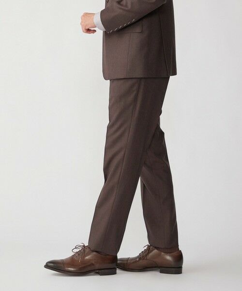 SHIPS / シップス セットアップ | Valditaro: ウール ブラウン ソリッド スーツ | 詳細9