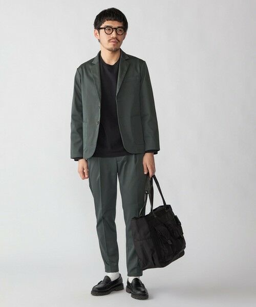 SHIPS / シップス セットアップ | 【WEB限定】SHIPS:〈洗濯機可能〉サテンストレッチ セットアップ | 詳細1