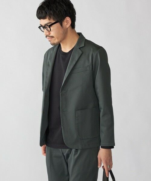 SHIPS / シップス セットアップ | 【WEB限定】SHIPS:〈洗濯機可能〉サテンストレッチ セットアップ | 詳細11