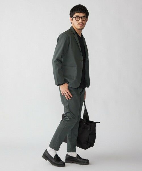 SHIPS / シップス セットアップ | 【WEB限定】SHIPS:〈洗濯機可能〉サテンストレッチ セットアップ | 詳細8