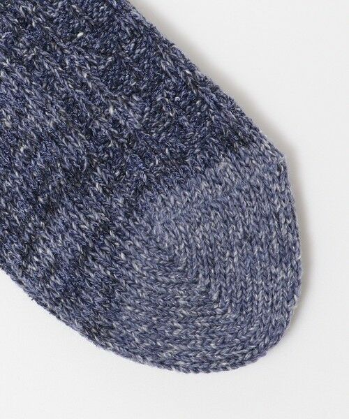 SHIPS / シップス ソックス | ANONYMOUS: BOUCLE NEP CABLE CREW | 詳細3