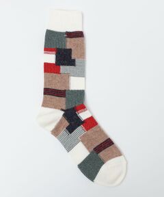 SHIPS / シップス ソックス | ANONYMOUS: PATCHWORK CREW