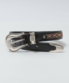 SHIPS / シップス ベルト・サスペンダー | TORY LEATHER: NATIV WEBBING SPIRAL PATTERN