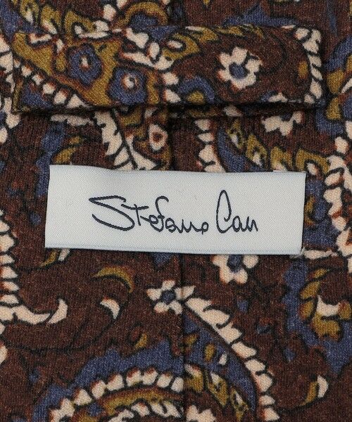 SHIPS / シップス ネクタイ | 【SHIPS別注】Stefano Cau: ウール プリント フラワー ペイズリー ネクタイ | 詳細2