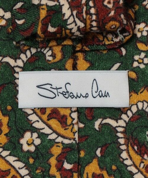 SHIPS / シップス ネクタイ | 【SHIPS別注】Stefano Cau: ウール プリント フラワー ペイズリー ネクタイ | 詳細5
