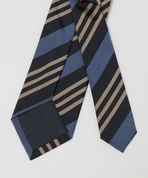 SHIPS / シップス ネクタイ | Holliday＆Brown: シルク コットン レジメンタル ネクタイ | 詳細1