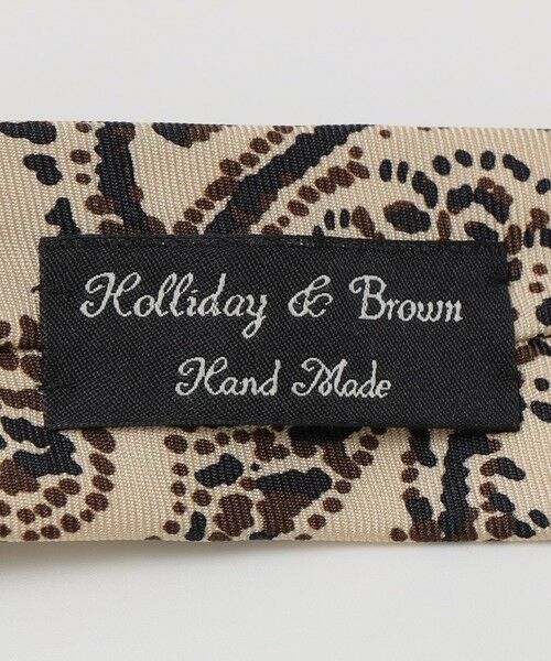 SHIPS / シップス ネクタイ | Holliday＆Brown: シルク プリント ペイズリー ネクタイ | 詳細2