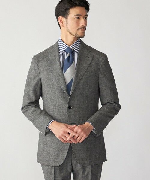 SHIPS / シップス ネクタイ | Stefanobigi: メランジ ワイド ストライプ ネクタイ | 詳細1