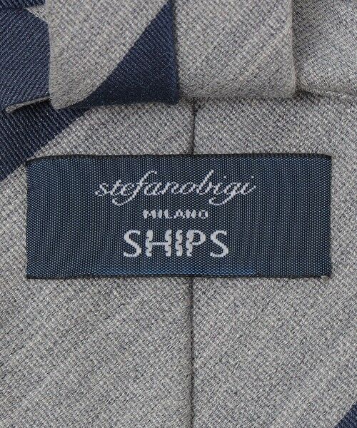 SHIPS / シップス ネクタイ | Stefanobigi: メランジ ワイド ストライプ ネクタイ | 詳細5