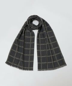 SHIPS / シップス マフラー・ショール・スヌード・ストール | SHIPS: イタリア製 ウール チェック ストール