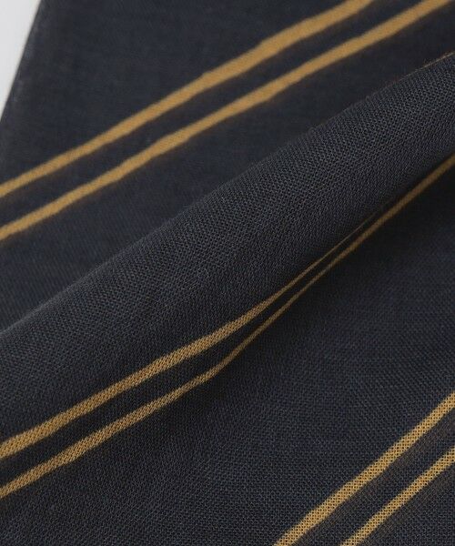 SHIPS / シップス マフラー・ショール・スヌード・ストール | 【SHIPS別注】Bleck: BOWIE コットン ダブル ストライプ スカーフ | 詳細6
