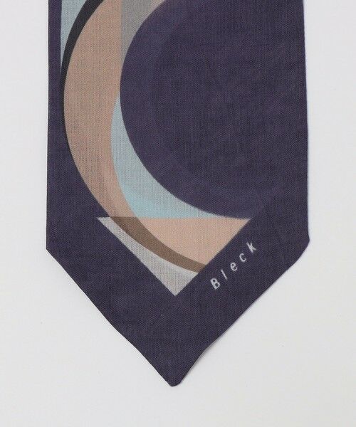 SHIPS / シップス バンダナ・スカーフ | 【SHIPS別注】Bleck: BOWIE コットン サークル スカーフ | 詳細5