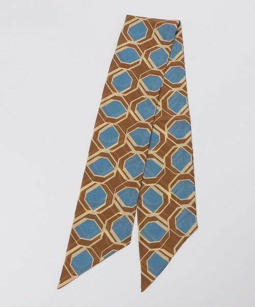 SHIPS / シップス バンダナ・スカーフ | Puccini: コットン シルク ジオメトリック スカーフ | 詳細3