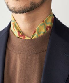 SHIPS / シップス バンダナ・スカーフ | Puccini: コットン シルク タイル モチーフ スカーフ