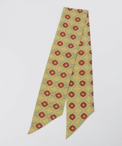 SHIPS / シップス バンダナ・スカーフ | Puccini: コットン シルク タイル モチーフ スカーフ | 詳細3