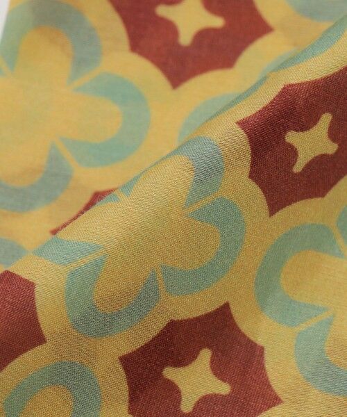 SHIPS / シップス バンダナ・スカーフ | Puccini: コットン シルク タイル モチーフ スカーフ | 詳細5