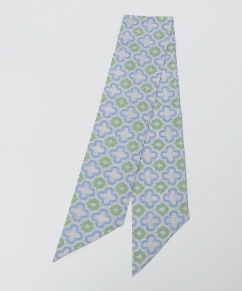 SHIPS / シップス バンダナ・スカーフ | Puccini: コットン シルク タイル モチーフ スカーフ | 詳細7