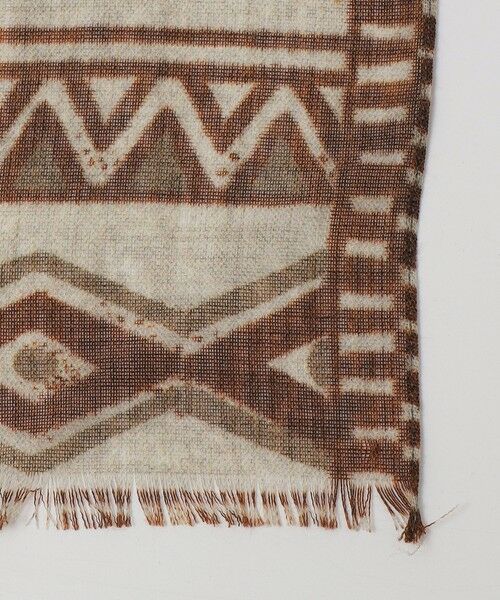 SHIPS / シップス マフラー・ショール・スヌード・ストール | SHIPS: イタリア製 ライト ウェイト トライバル ストール | 詳細6