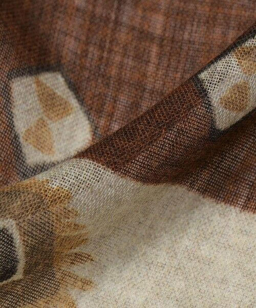 SHIPS / シップス マフラー・ショール・スヌード・ストール | SHIPS: イタリア製 ライト ウェイト トライバル ストール | 詳細7