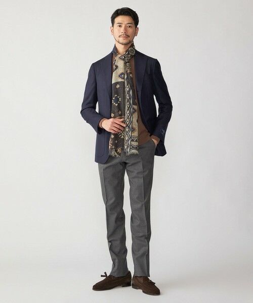 SHIPS / シップス マフラー・ショール・スヌード・ストール | SHIPS: イタリア製 ライト ウェイト トライバル ストール | 詳細9