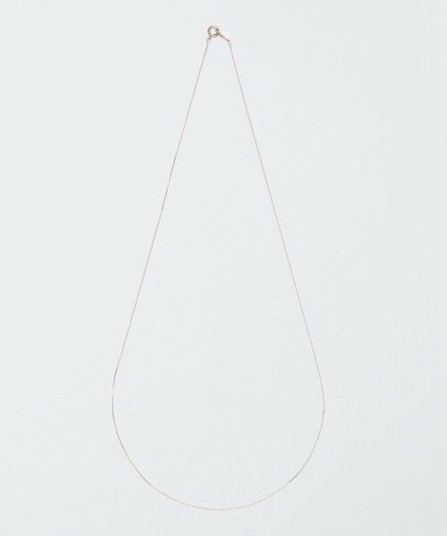 SHIPS / シップス ネックレス・ペンダント・チョーカー | City Ambient Products: K10YG PLANER CHAIN NECKLACE | 詳細5