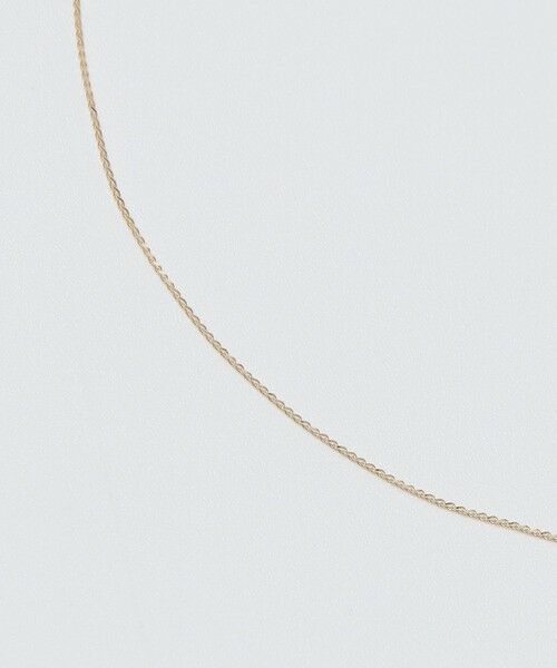SHIPS / シップス ネックレス・ペンダント・チョーカー | City Ambient Products: K10YG PLANER CHAIN NECKLACE | 詳細6